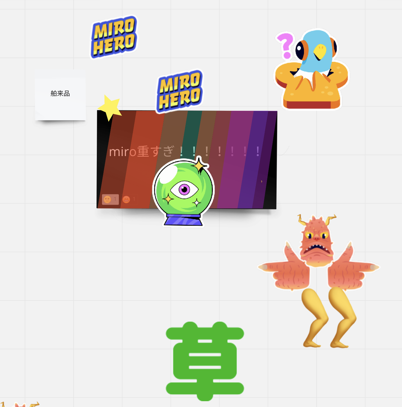 Miro に爆誕した謎の図