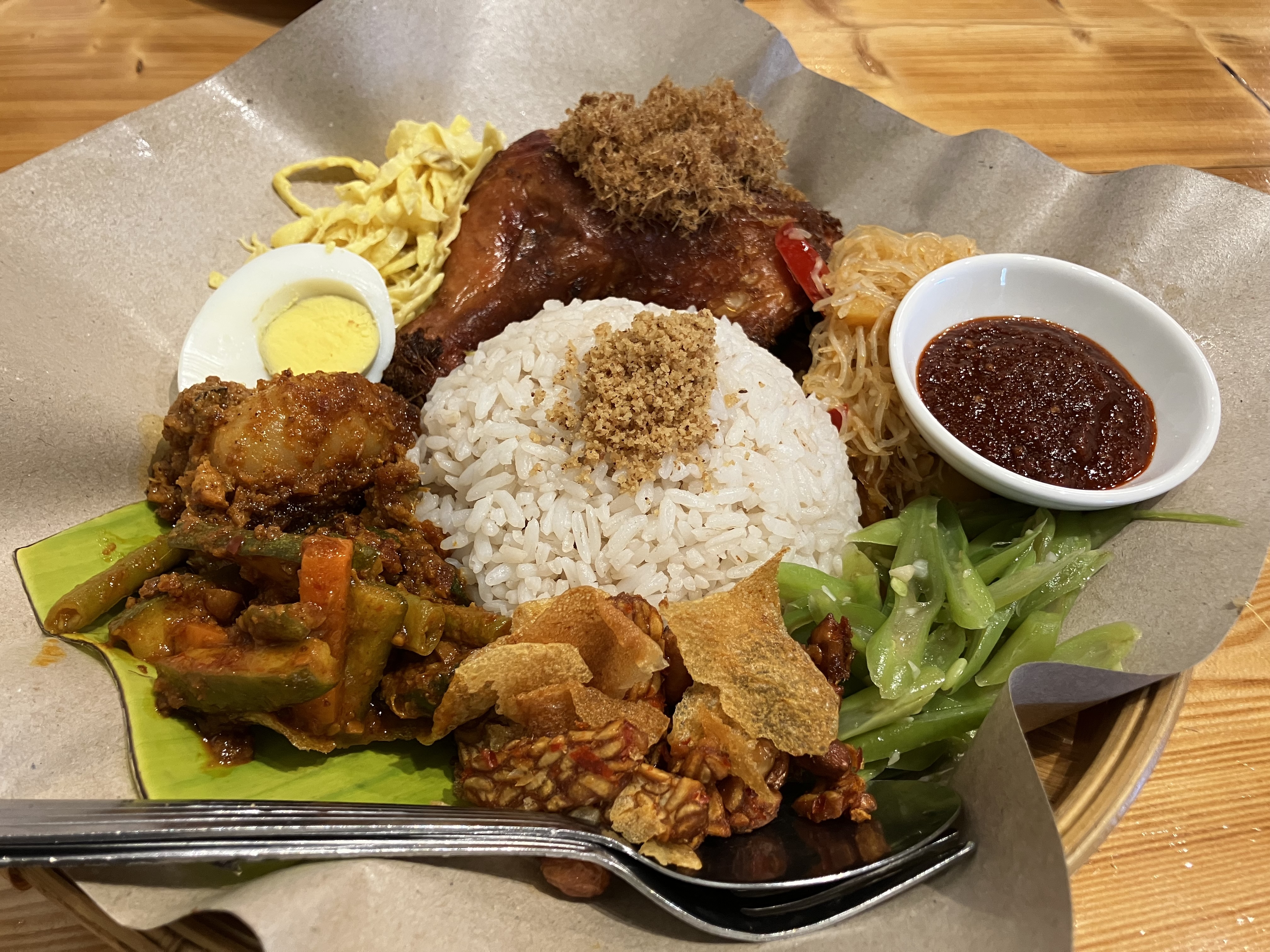Nasi Lemak 1